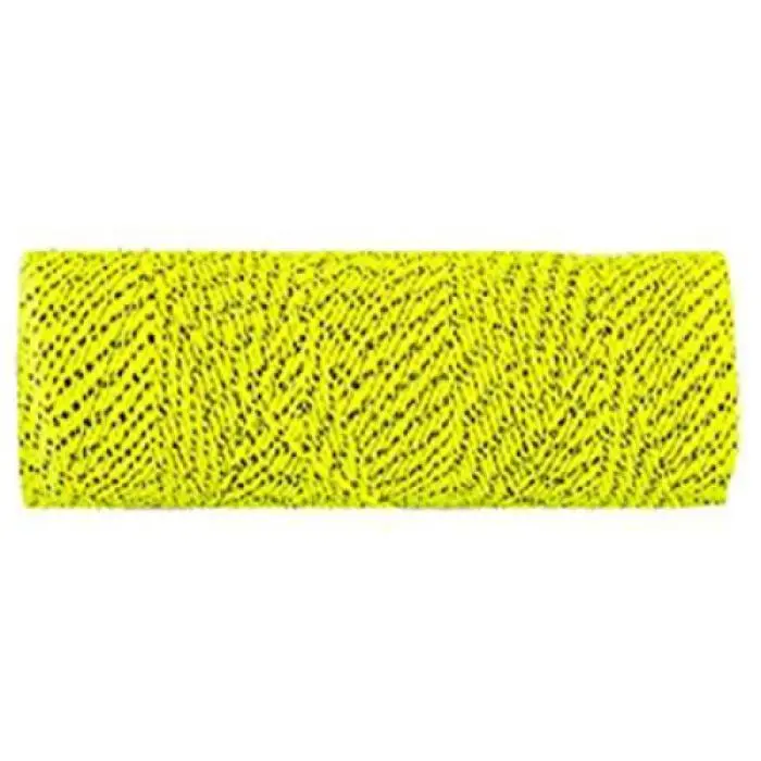 Mjj Brands #18 X 500 FT 8 OZ GOL YEL/BLK BRAIDED NYLN BON502