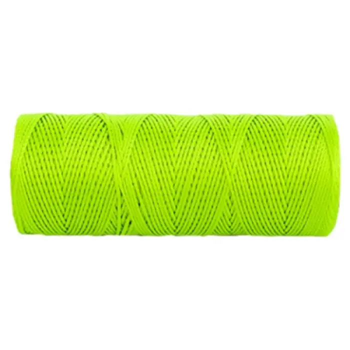 Mjj Brands #18 X 500 FT 8 OZ LIME GREEN BRAIDED NYLON BL506