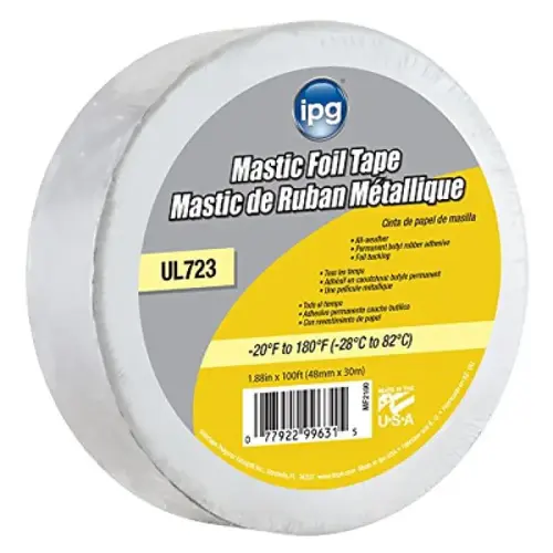 BUTYL MASTIC FOIL TAPE 1 22/25" X 100 ft BUTYL MASTIC FOIL TAPE 1 22/25" X 100 ft