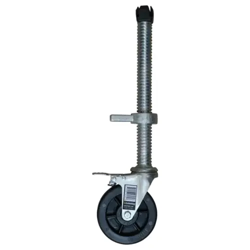 Scaffold Caster Leveling Jack, 5-Inch Wheel, 1000 lb Capacity Scaffold Caster Leveling Jack, 5-Inch Wheel, 1000 lb Capacity