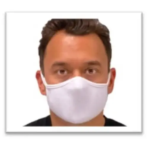 PREMIUM COTTON FACE MASK WHITE 12PK PREMIUM COTTON FACE MASK WHITE 12PK