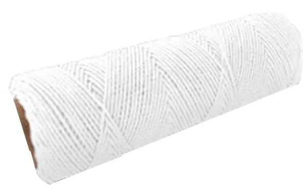 Mjj Brands #1 X 100 FT .125 WHITE BRAIDED NYLON BL11001