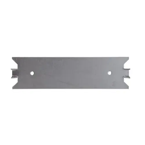 Steel Cable Protector Plate with Nailing Spurs, 1-1/2" x 3", Box of 100 Steel Cable Protector Plate with Nailing Spurs, 1-1/2" x 3", Box of 100