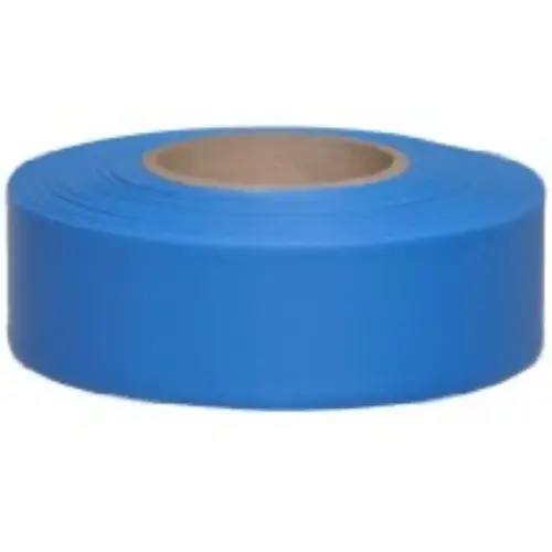 Vinyl Flagging Tape, Blue, 1-3/16" x 300 ft Vinyl Flagging Tape, Blue, 1-3/16" x 300 ft
