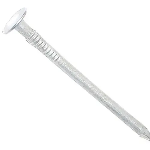 Aluminum Ring Shank Vinyl Siding Nail, 1-1/2", 4D, Box of 100 Aluminum Ring Shank Vinyl Siding Nail, 1-1/2", 4D, Box of 100