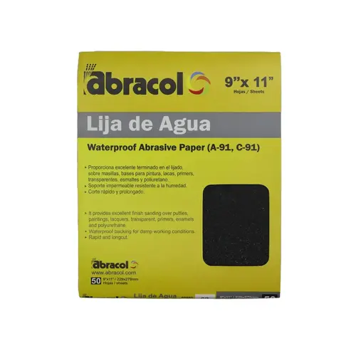 Wet/Dry Sandpaper Sheet, 9 x 11 Inch, 150 Grit Wet/Dry Sandpaper Sheet, 9 x 11 Inch, 150 Grit