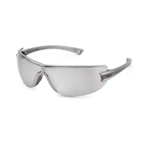 Luminary Wraparound Safety Glasses, Silver Mirror Lens, ANSI Z87.1+ Luminary Wraparound Safety Glasses, Silver Mirror Lens, ANSI Z87.1+