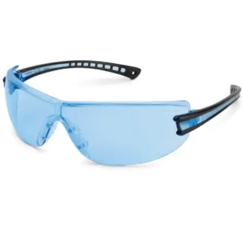 Luminary Wraparound Safety Glasses, Pacific Blue Lens Luminary Wraparound Safety Glasses, Pacific Blue Lens