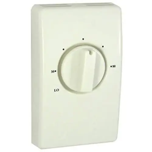 ET9 Series Line Voltage Single Pole Heat Only Thermostat, 22 Amp ET9 Series Line Voltage Single Pole Heat Only Thermostat, 22 Amp