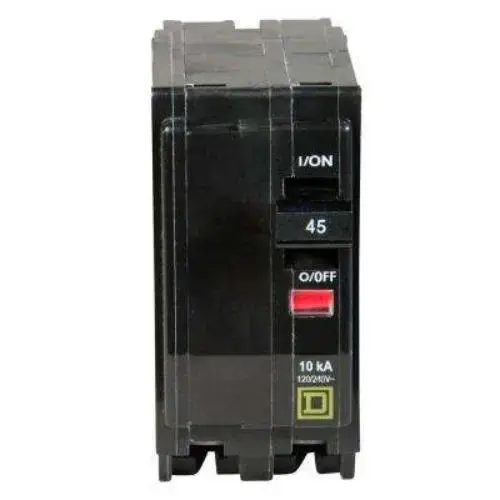 QO Circuit Breaker, 2-Pole, 45 Amp, 120/240V QO Circuit Breaker, 2-Pole, 45 Amp, 120/240V