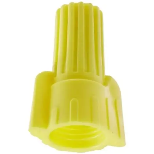 WWC-Y-C CONNECTOR WIRE E WNG YL (100 /BX) WWC-Y-C CONNECTOR WIRE E WNG YL (100 /BX)