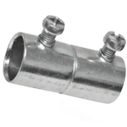 1/2 IN EMT STEEL COUPLING 1/2 IN EMT STEEL COUPLING