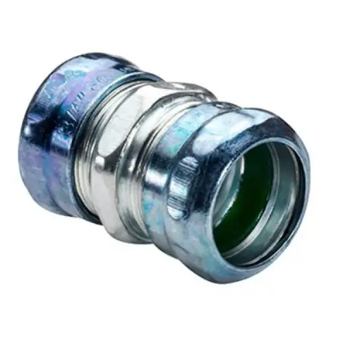 EMT Compression Coupling, 1-1/2", Raintight, Concrete-tight EMT Compression Coupling, 1-1/2", Raintight, Concrete-tight