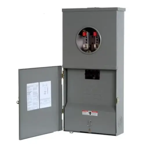 Meter Load Center Combination, 200A, 120/240V, 4 Spaces, NEMA 3R Outdoor Meter Load Center Combination, 200A, 120/240V, 4 Spaces, NEMA 3R Outdoor