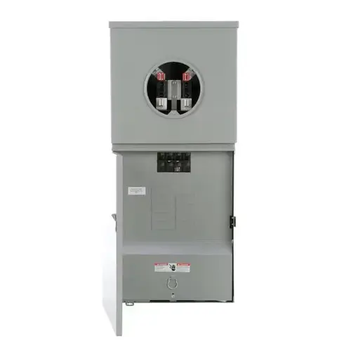 Meter Combination Load Center, 200A, 8 Space, 16 Circuit, OH/UG Meter Combination Load Center, 200A, 8 Space, 16 Circuit, OH/UG