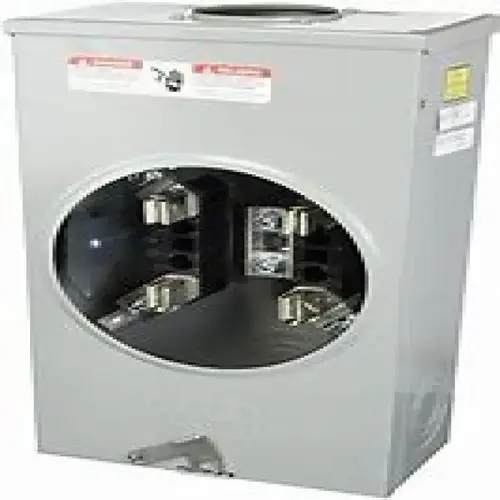200 AMP OVERHEAD FED METER SOCKE 200 AMP OVERHEAD FED METER SOCKE