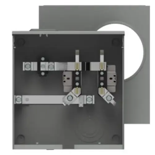 Meter Socket, 200A, Ringless, with Horn Bypass Meter Socket, 200A, Ringless, with Horn Bypass