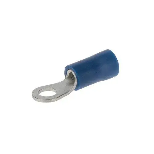 16-14 AWG VINYL INSULATED RING #6 STUD 16-14 AWG VINYL INSULATED RING #6 STUD
