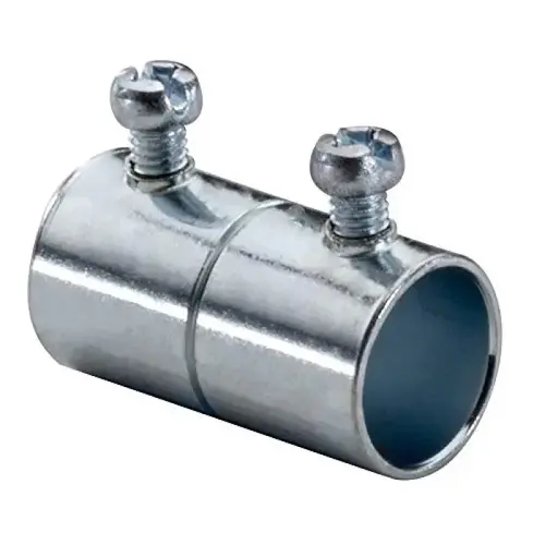 EMT Coupling, Set Screw Type, 1-1/2", Steel EMT Coupling, Set Screw Type, 1-1/2", Steel