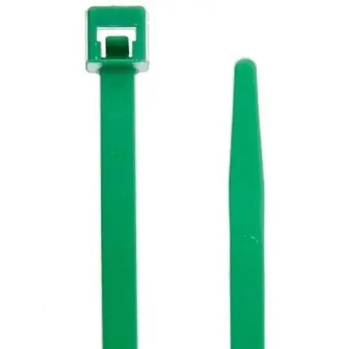 COLORED 8IN GRN CABLE TIES / 100 PK COLORED 8IN GRN CABLE TIES / 100 PK