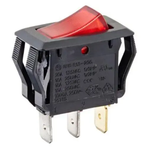 SWITCH ROCKER LIGHTED SWITCH ROCKER LIGHTED