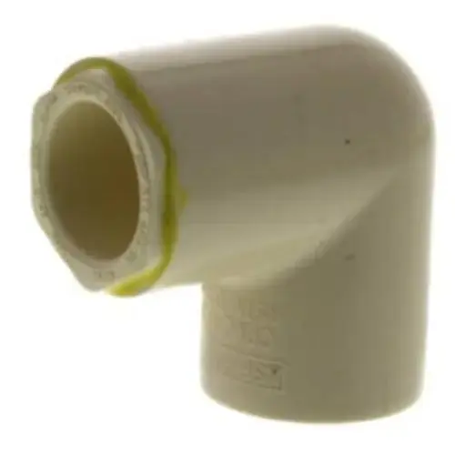EverTUFF CPVC Reducing Elbow, 1" x 3/4" CTS Socket, Red EverTUFF CPVC Reducing Elbow, 1" x 3/4" CTS Socket, Red
