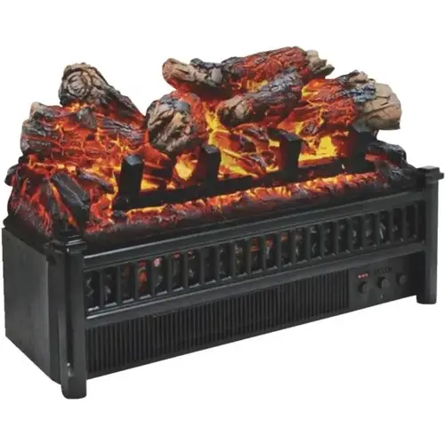 Electric Log Set, 4600 BTU Heater, LED Flame Effect, 23" Wide Electric Log Set, 4600 BTU Heater, LED Flame Effect, 23" Wide