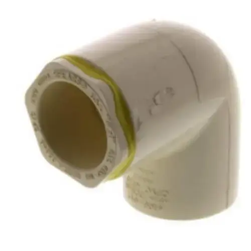 CPVC Reducing Elbow, 1" x 1/2" CTS Socket CPVC Reducing Elbow, 1" x 1/2" CTS Socket