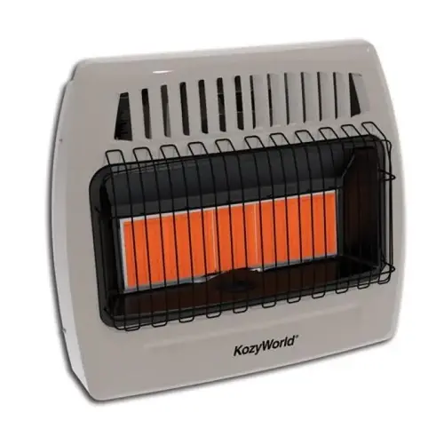 Infrared Wall Heater, Natural Gas, 30,000 BTU, Thermostatic Infrared Wall Heater, Natural Gas, 30,000 BTU, Thermostatic