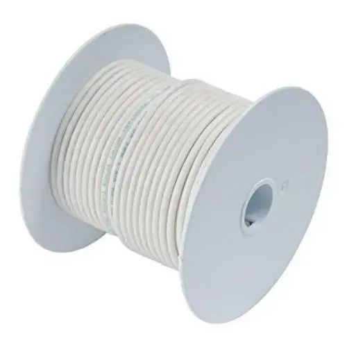 18 AWG Primary Wire, White, 35 ft Spool 18 AWG Primary Wire, White, 35 ft Spool