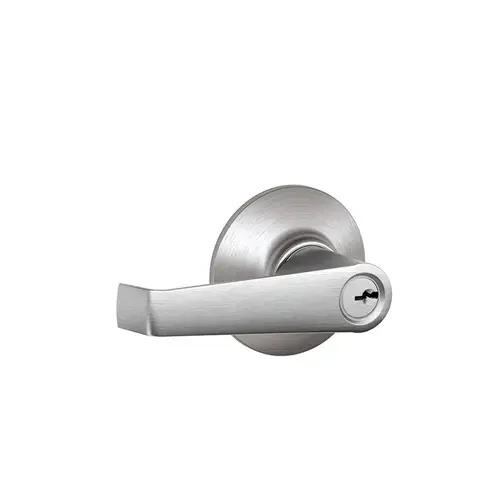 Elan Lever Storeroom Lock C Keyway with 16211 Latch and 10063 Strike Satin Chrome Finish Elan Lever Storeroom Lock C Keyway with 16211 Latch and 10063 Strike Satin Chrome Finish