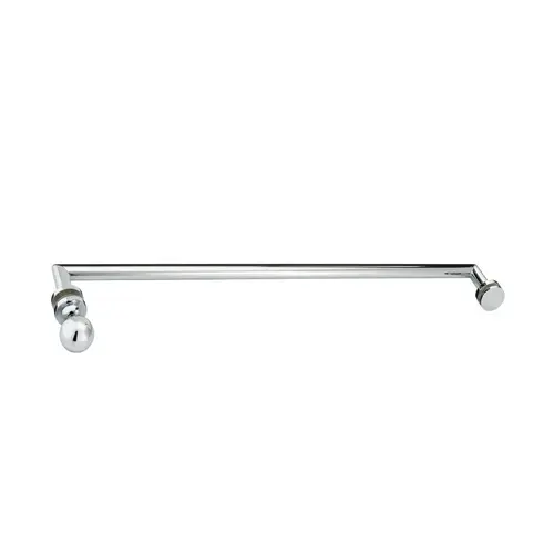 Coda 24" c/c Towel Bar x Knob - Polished Chrome Coda 24" c/c Towel Bar x Knob - Polished Chrome