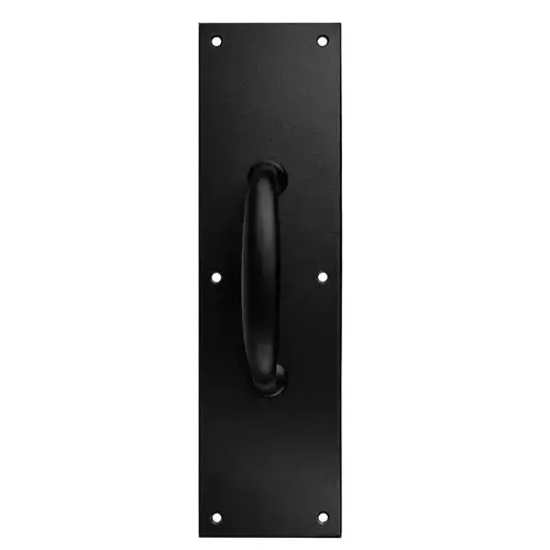 4 x 16" Pull Plate w/Round Pulls 4 x 16" Pull Plate w/Round Pulls