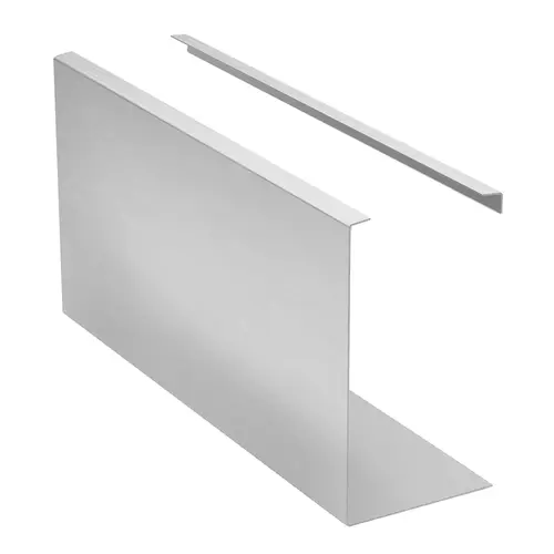 Turboflex Brushed Stainless 120" Cladding for Fascia Mount Base Shoe Turboflex Brushed Stainless 120" Cladding for Fascia Mount Base Shoe