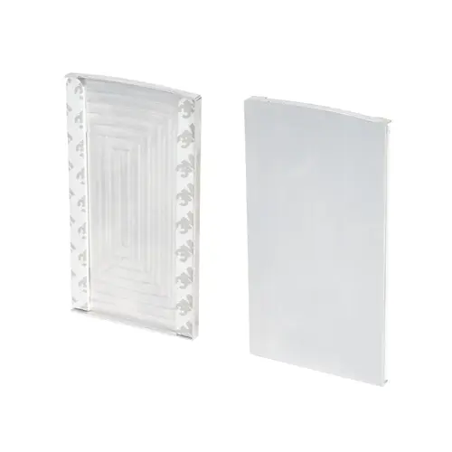 TurboFlex Fascia Mount Mill Aluminum Left End Cap for Cover TurboFlex Fascia Mount Mill Aluminum Left End Cap for Cover