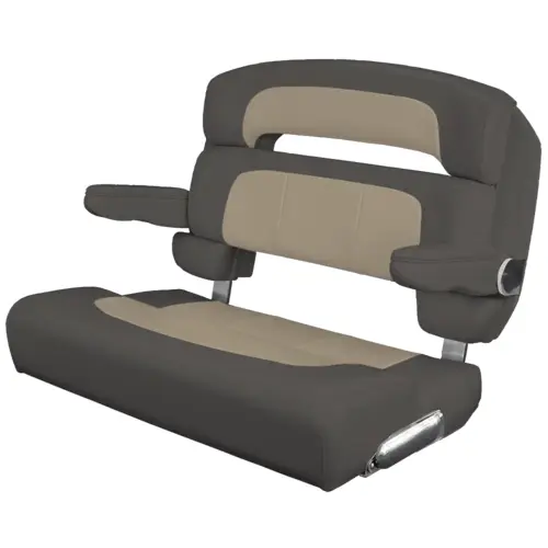 Custom Capri Helm Bench Seat, 36" Capriccio Vellum Custom Capri Helm Bench Seat, 36" Capriccio Vellum