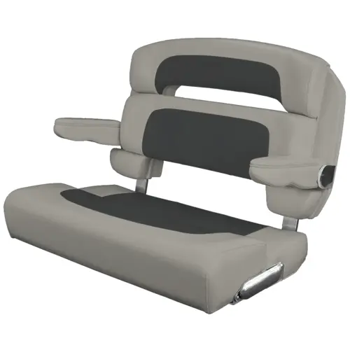 Custom Capri Helm Bench Seat, 36" Capriccio Charcoal Custom Capri Helm Bench Seat, 36" Capriccio Charcoal