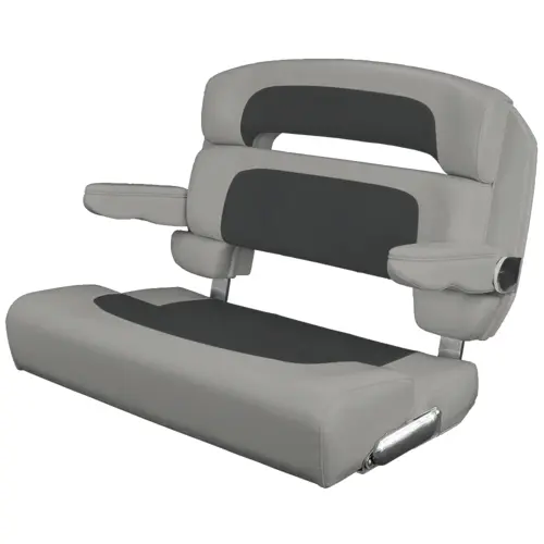 Custom Capri Helm Bench Seat, 36" Capriccio Charcoal Custom Capri Helm Bench Seat, 36" Capriccio Charcoal