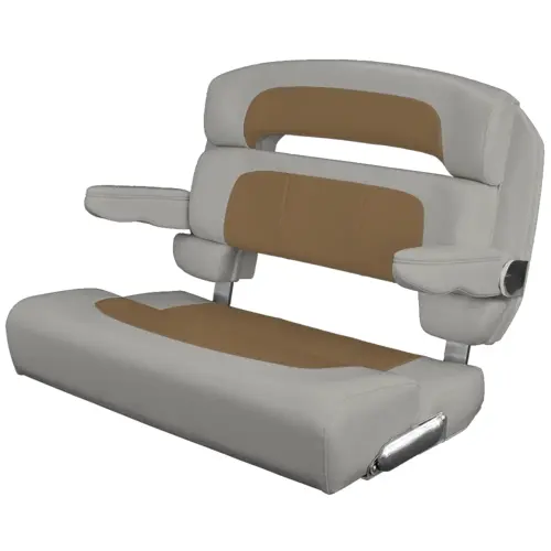 Custom Capri Helm Bench Seat, 36" Capriccio Toast Custom Capri Helm Bench Seat, 36" Capriccio Toast