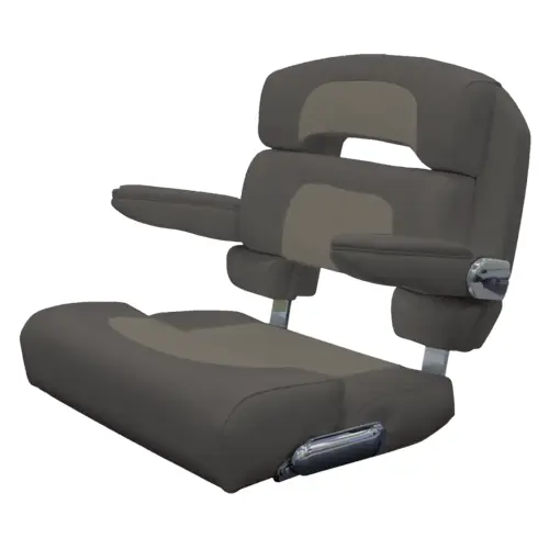 25" Custom Capri Deluxe Helm Chair Capriccio Cadet Grey 25" Custom Capri Deluxe Helm Chair Capriccio Cadet Grey