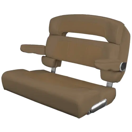 Custom Capri Helm Bench Seat, 36" Capriccio Toast Custom Capri Helm Bench Seat, 36" Capriccio Toast