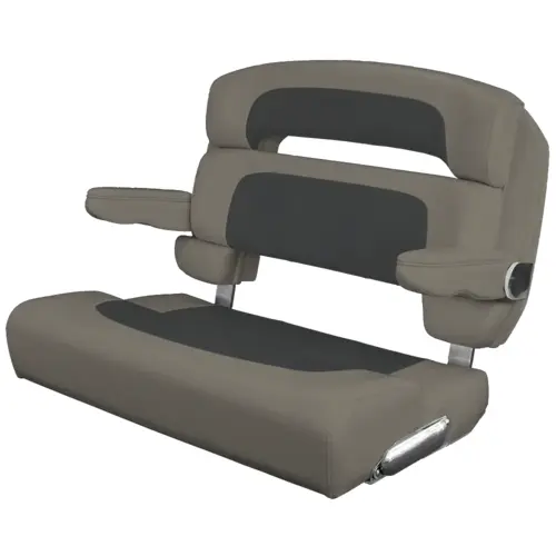 Custom Capri Helm Bench Seat, 36" Capriccio Charcoal Custom Capri Helm Bench Seat, 36" Capriccio Charcoal
