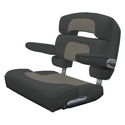 25" Custom Capri Deluxe Helm Chair Capriccio Cadet Grey 25" Custom Capri Deluxe Helm Chair Capriccio Cadet Grey