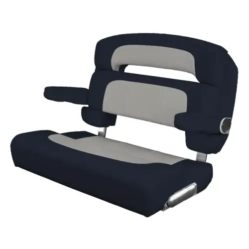 40" Custom Capri Helm Bench, Single Bolster Capriccio White 40" Custom Capri Helm Bench, Single Bolster Capriccio White