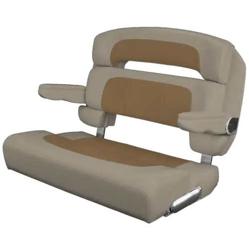Custom Capri Helm Bench Seat, 36" Capriccio Toast Custom Capri Helm Bench Seat, 36" Capriccio Toast