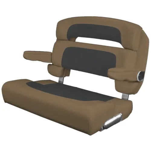 Custom Capri Helm Bench Seat, 36" Capriccio Charcoal Custom Capri Helm Bench Seat, 36" Capriccio Charcoal