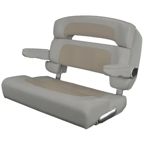 Custom Capri Helm Bench Seat, 36" Capriccio Flax Custom Capri Helm Bench Seat, 36" Capriccio Flax