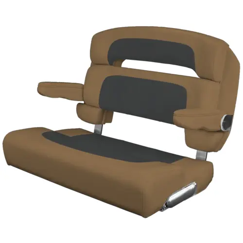 Custom Capri Helm Bench Seat, 36" Capriccio Charcoal Custom Capri Helm Bench Seat, 36" Capriccio Charcoal