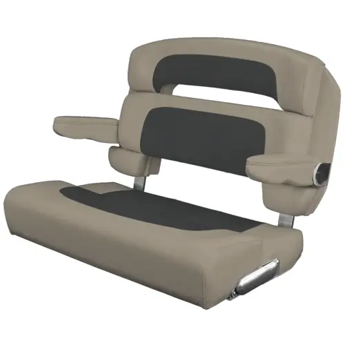 Custom Capri Helm Bench Seat, 36" Capriccio Charcoal Custom Capri Helm Bench Seat, 36" Capriccio Charcoal