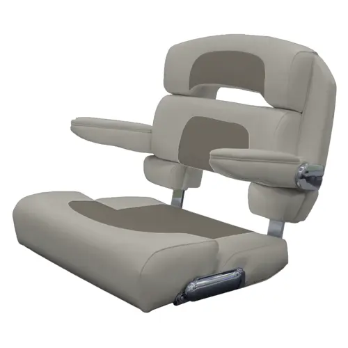 25" Custom Capri Deluxe Helm Chair Capriccio Cadet Grey 25" Custom Capri Deluxe Helm Chair Capriccio Cadet Grey